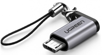 50590 Адаптер UGREEN US282 Micro-USB - Type-C 3.1, цвет: черный